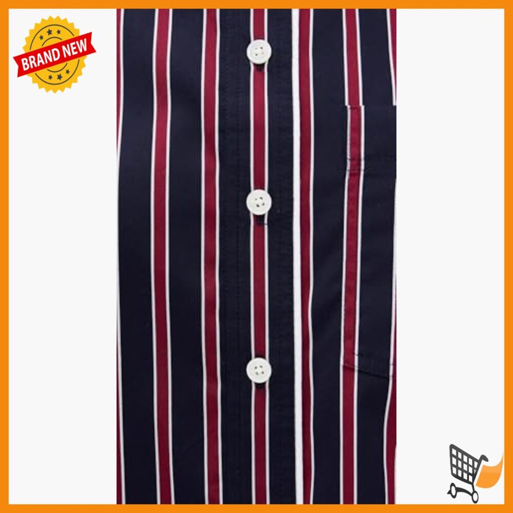 Long Sleeve Button Down Shirt With Patch Pocket A… - image 6